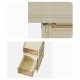 Vanity Storage Station 3 drawers Large Beige 49*36*98cm - 6930350