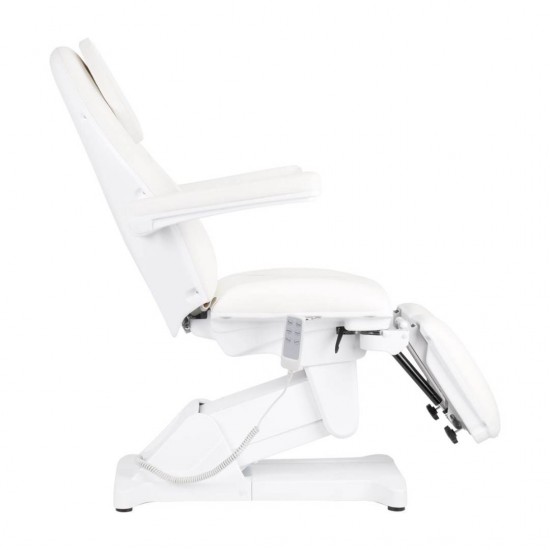 Επαγγελματική ηλεκτρική καρέκλα αισθητικής Sillon Basic  με 3 μοτέρ λευκηή- 0146499