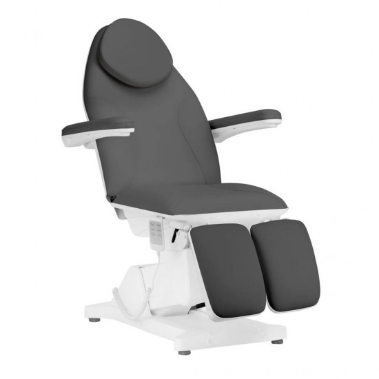 Επαγγελματική ηλεκτρική καρέκλα αισθητικής Basic Pro με 3 μοτέρ γκρι - 0146500