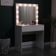 Επαγγελματικό τραπέζι make-up 80cm και Hollywood Mirror Luxury - 6900134