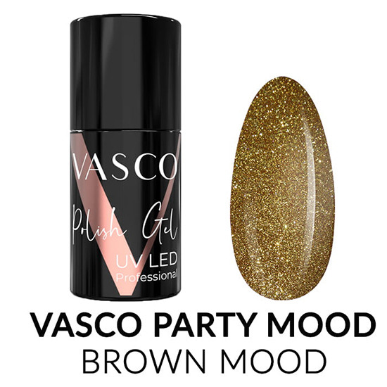 Vasco Party Mood ημιμόνιμο βερνίκι Brown 7ml - 8117242