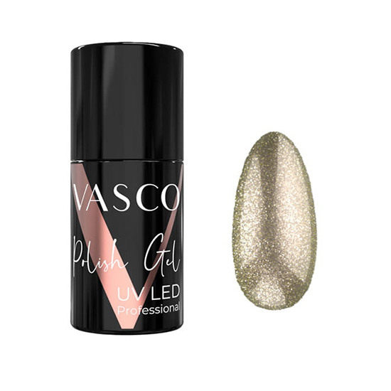 Vasco ημιμόνιμο βερνίκι UV LED Professional  08 Silver-Gold 7ml - 8117357