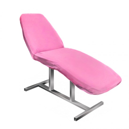 Επαγγελματικό κάλυμμα για καρέκλα αισθητικής σε ρόζ χρώμα - 0100413