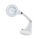 Επαγγελματικός μεγεθυντικός φακός γραφείου LED 4watt σε λευκό χρώμα - 0106528