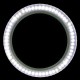 LED τροχήλατος μεγεθυντικός φακός αισθητικής λευκός 60Led 8watt - 0114851