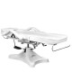 Καρέκλα αισθητικής & pedicure με υδραυλική ανύψωση και ανύψωση καθίσματος λευκή - 0122352