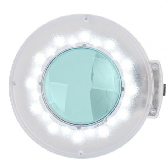 LED φωτιστικό με μεγεθυντικό φακό λευκό 12watt - 0122385