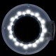 LED φωτιστικό με μεγεθυντικό φακό λευκό 12watt - 0122385