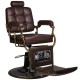 Πολυθρόνα barber Boss Old Leather Brown - 0126467