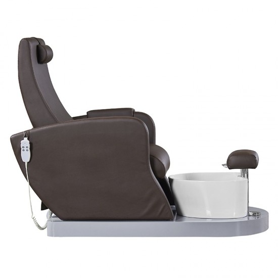 Πολυθρόνα Spa Azzurro με ηλεκτρική ρύθμιση καθίσματος και πλάτης Brown - 0127546