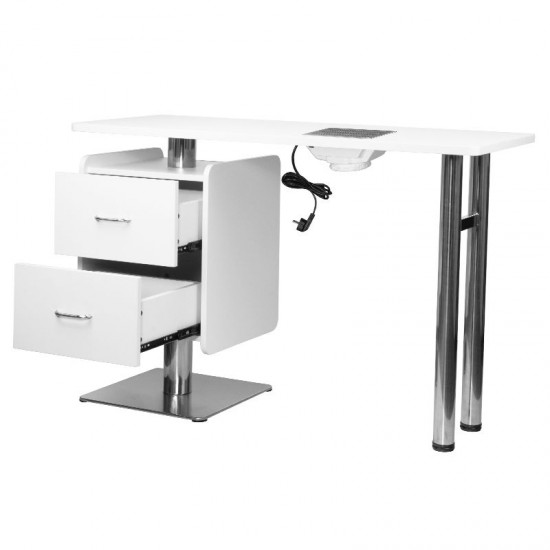 Τραπέζι Manicure Lux με απορροφητήρα λευκό - 0128014