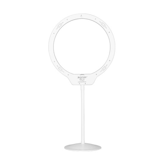 Επιτραπέζιο Led Ring Light  Selfie & Beauty Dimming Range με θήκη τηλεφώνου  Λευκό 10 Watt - 0128445