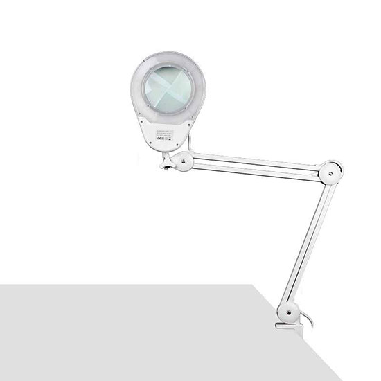 LED φωτιστικό με μεγεθυντικό φακό ECO λευκό 10watt - 0128456