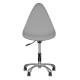 Επαγγελματική καρέκλα αισθητικής γκρι - 0128514