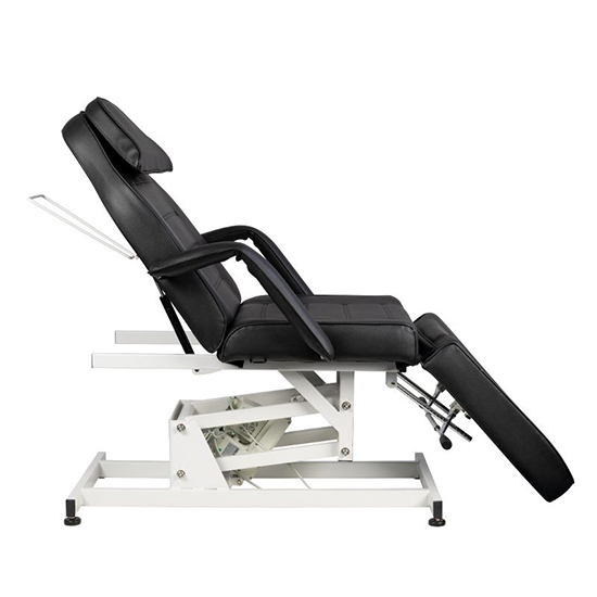 Επαγγελματική ηλεκτρική καρέκλα αισθητικής με 1 μοτέρ AZZURRO μαύρη - 0129099