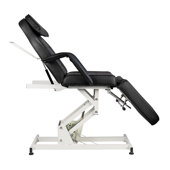Επαγγελματική ηλεκτρική καρέκλα αισθητικής με 1 μοτέρ AZZURRO μαύρη - 0129099