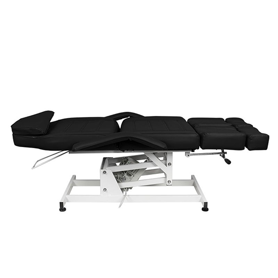 Επαγγελματική ηλεκτρική καρέκλα ποδολογίας και αισθητικής με 1 μοτέρ AZZURRO Black - 0129101