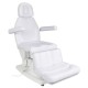 Επαγγελματική ηλεκτρική καρέκλα αισθητικής με 4 μοτέρ White - 0132856