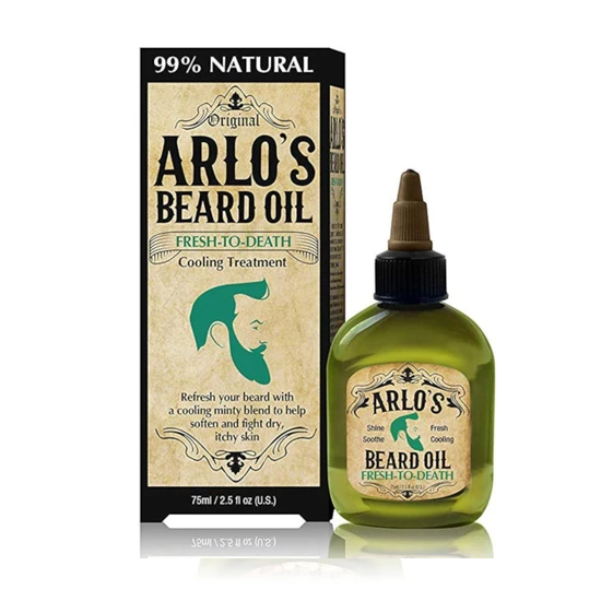 Arlo's Men's Care Line Beard oil για ξηρό δέρμα  Fresh to Death 75ml - 4311002