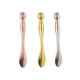 Massage Eye Cream Metal Beauty Spoon Stick Cosmetic Gold Spatula Spoon 7,7cm - 6970106