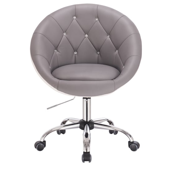 Vanity Chair  Impressive Crystal Light  Grey - 5400065