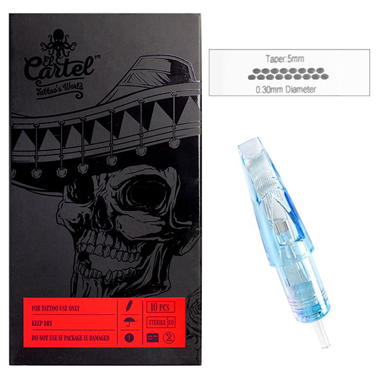 El Cartel βελόνες tattoo 0.30mm 17 Magnum LT 10 τεμάχια - 0134237