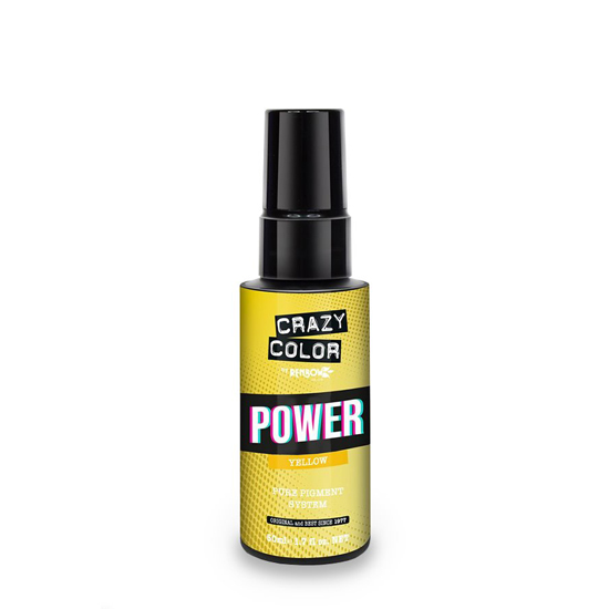 Crazy color power pure pigment yellow 50ml - 9002554