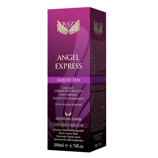 Crazy Angel - Angel Express Fast Acting Liquid Tan 200ml - 9555011