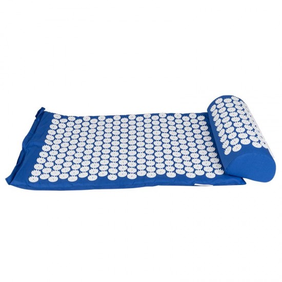 Eco Premium Health Θεραπευτικό Στρώμα massage Yoga Medium με μαξιλάρι Blue - 0132368