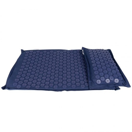 Eco Premium Health Premium Θεραπευτικό Στρώμα massage Yoga Extra Large με μαξιλάρι Navy Blue - 0132372
