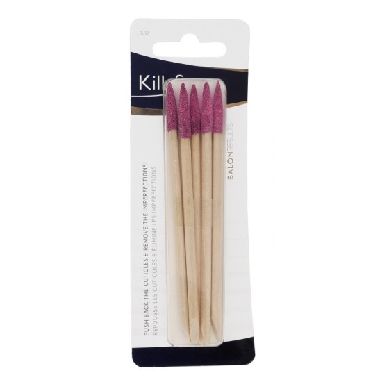 KillyS  Double Manicure Sticks από Δέντρο Πορτοκαλιάς  & Κεραμικές Μύτες Λείανσης  5 τεμάχια - 63963537