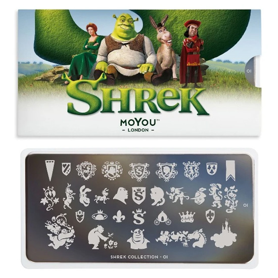 Image plate Shrek 01 - 113-SHREK01