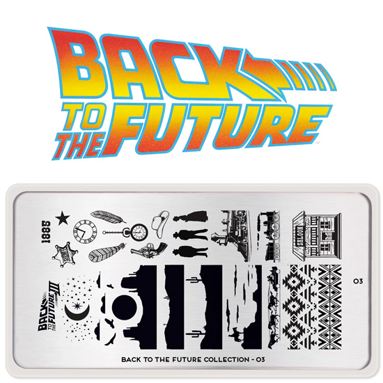 Image plate Back to the future 03 - 113-BACKTOTHEFUTURE03