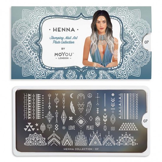 Image plate henna 07 - 113-HENNA07