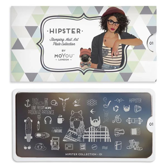 Image plate hipster 01 - 113-HIPSTER01