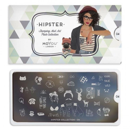 Image plate hipster 04 - 113-HIPSTER04