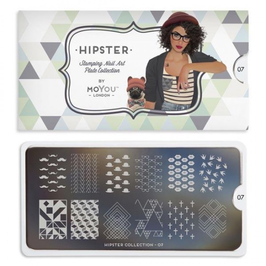 Image plate hipster 07 - 113-HIPSTER07