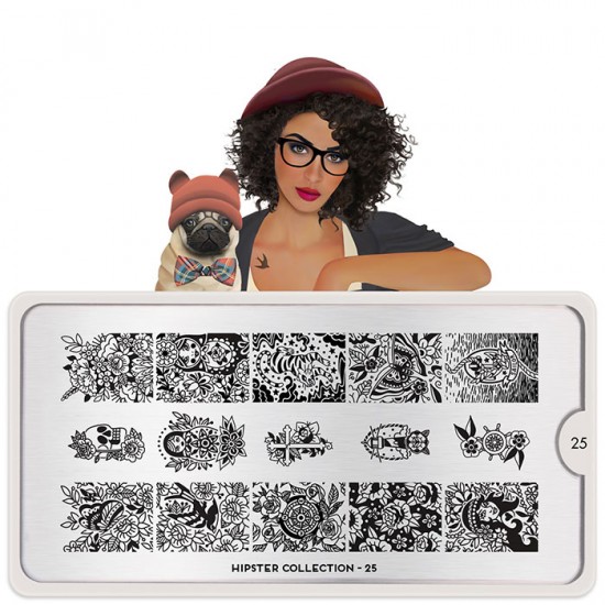 Image plate hipster 25 - 113-HIPSTER25