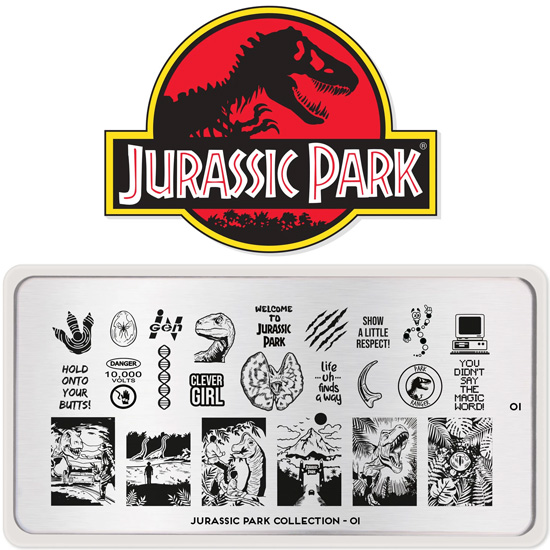 Image plate Jurassic Park 01 - 113-JURASSICPARK01