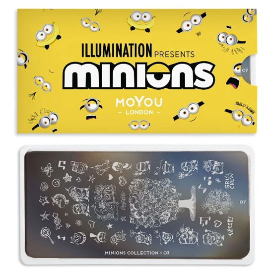 Image plate Minions 07 - 113-MINIONS07