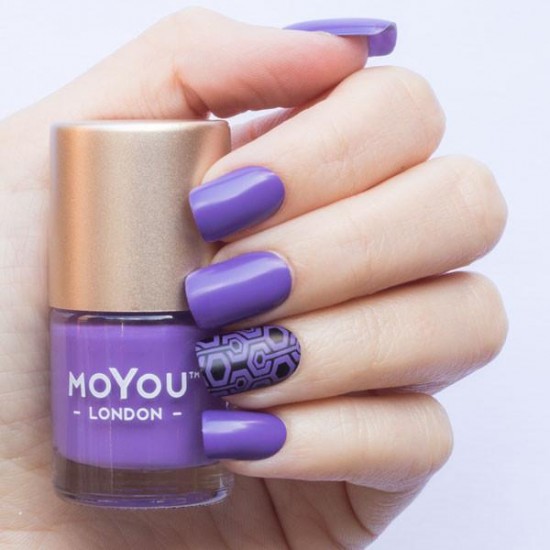 Color nail polish purple punch 9ml - 113-MN033