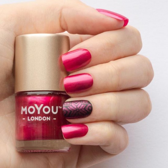 Color nail polish cherry fuzz 9ml - 113-MN048