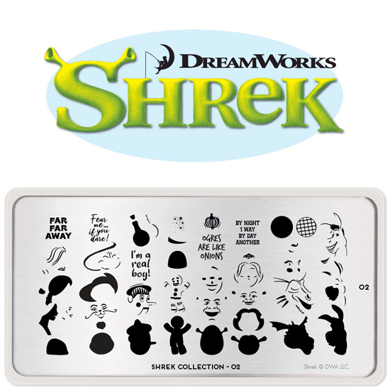 Image plate Shrek 02 - 113-SHREK02