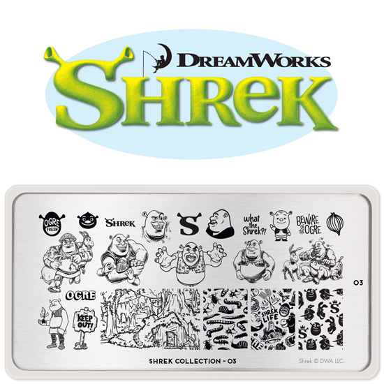 Image plate Shrek 03 - 113-SHREK03