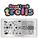 Image plate Trolls 03 - 113-TROLLS03