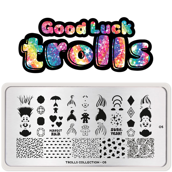 Image plate Trolls 05 - 113-TROLLS05