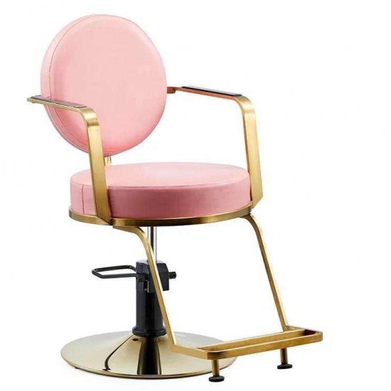 Καρέκλα Κομμωτηρίου Styling light Pink Gold - 6990102