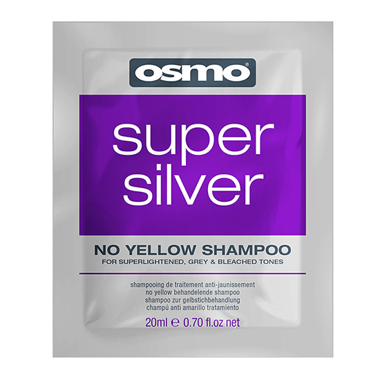 Osmo super silver no yellow shampoo sachet 20ml - 9064115