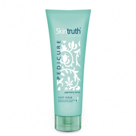 Skintruth  Premium pedicure foot scrub Mεντα & Tea Tree 250gr - 9079153