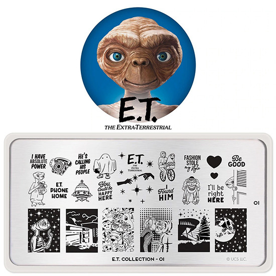 Image plate E.T. The Extra Terrestrial 01 - 113-MPET01